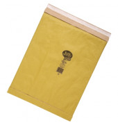 Papierpolstertaschen Papierpolstertasche 5 | 260x381mm Typ 5, 30001315, innen 245x381mm, Haftklebung mit Abdeckstreifen, braun